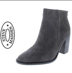 Steve madden grey replay booties